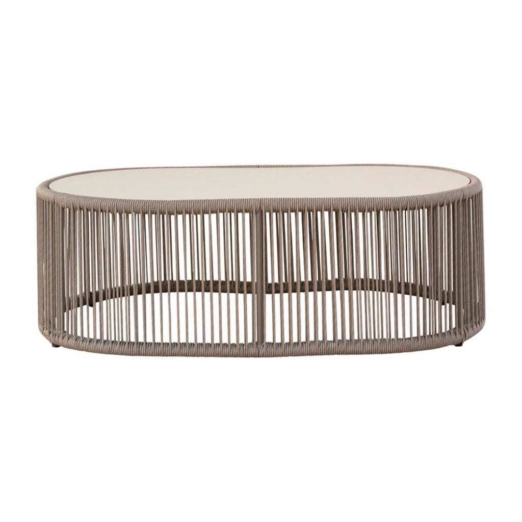 Bacalar Coffee Table in Shell