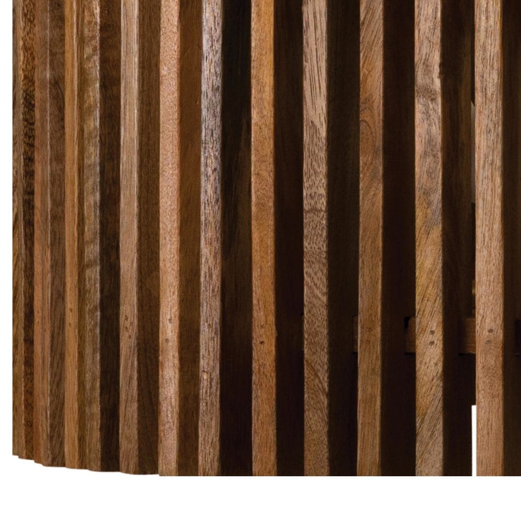 Pringle Wooden Pendant in Cinnamon - Image 3
