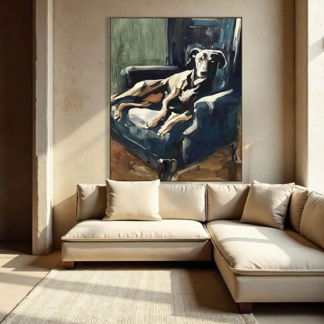 Afternoon Ease Wall Art in Shade - Image 3