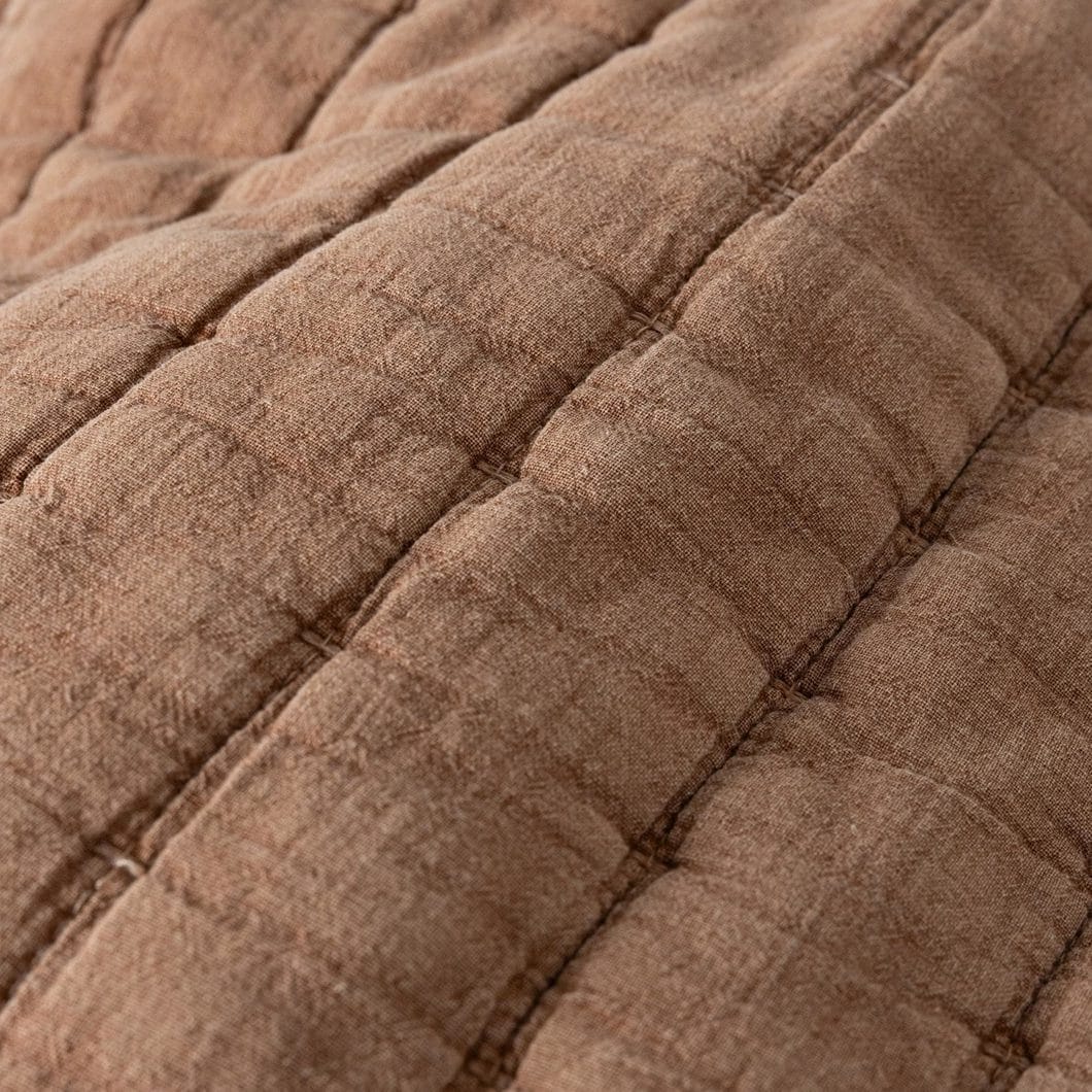 Leila Quilt in Clay - Image 3