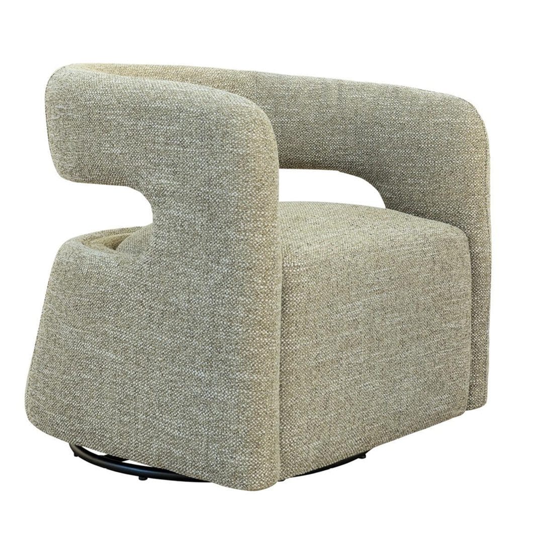 Dolce Vita Swivel Chair in Kelp