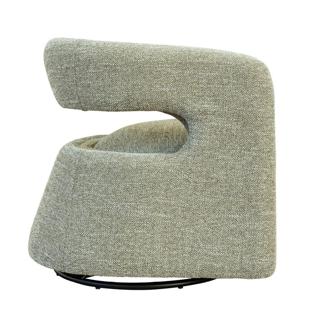 Dolce Vita Swivel Chair in Kelp - Image 3