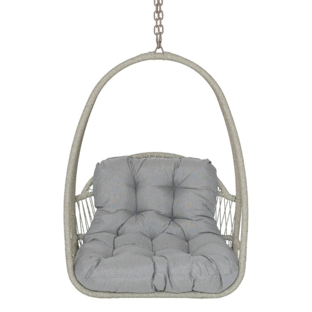 Curacao Outdoor Swing Chair White Crust