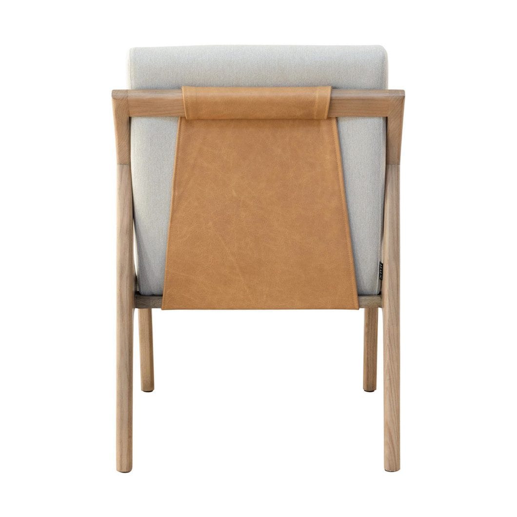 Garland Oak Dining Chair in Martini Irish Cream - Image 5