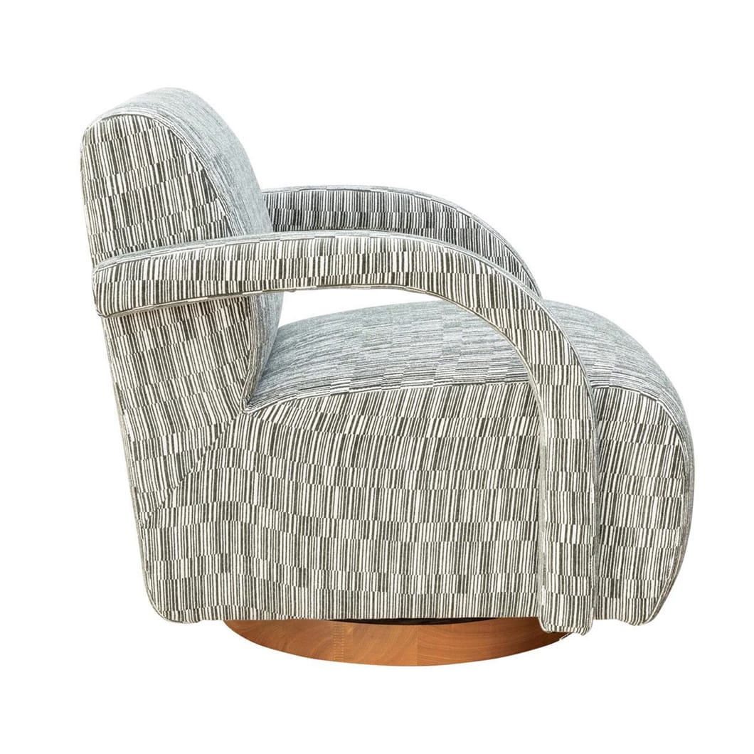Highborn Swivel Chair in Jewel - Image 3