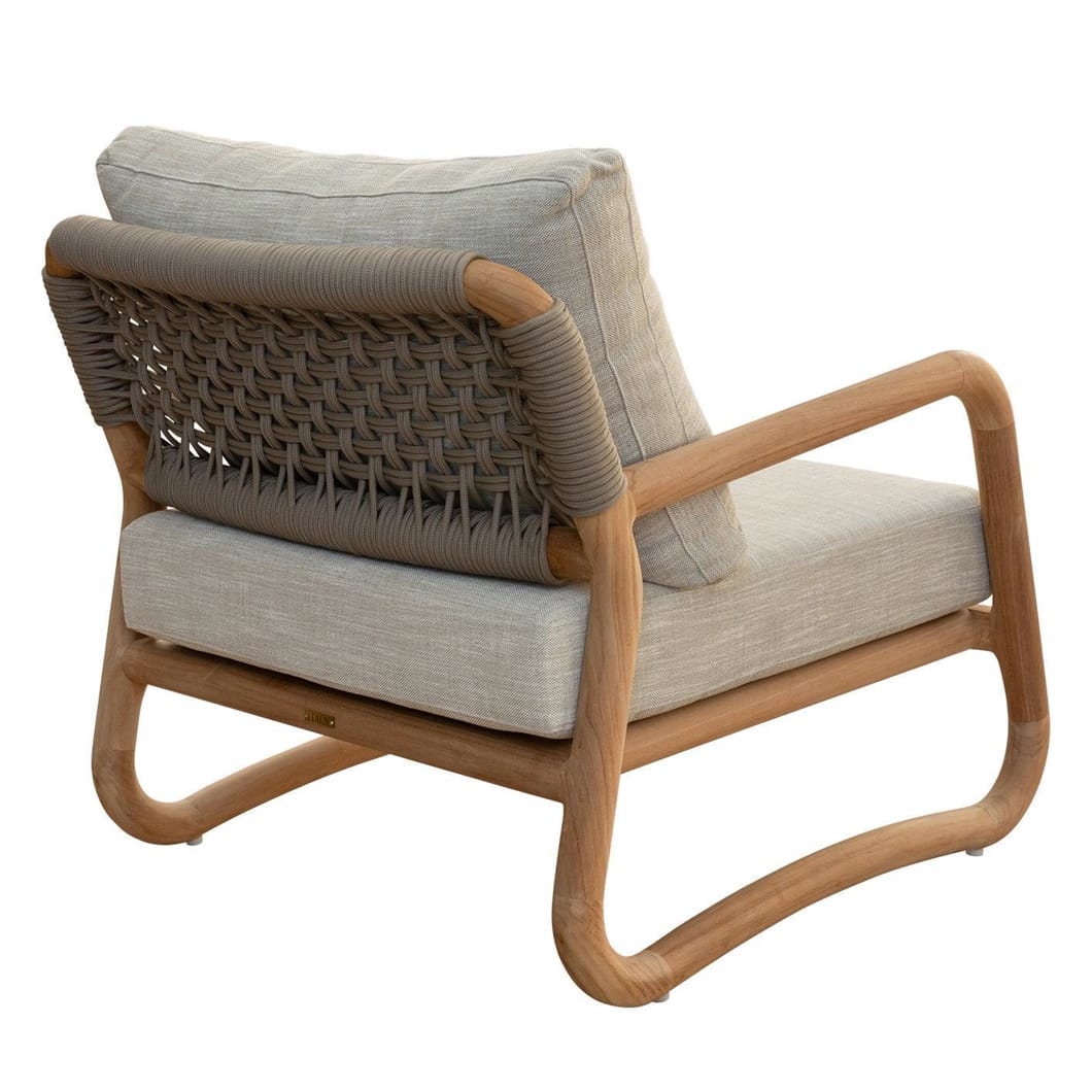 Kyoto Teak Occasional Chair in Savannah - Image 4