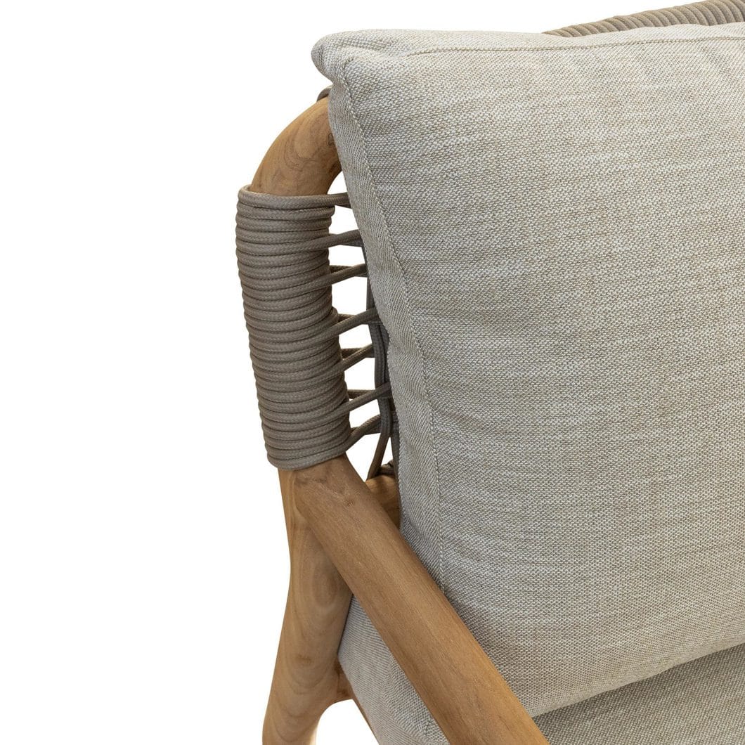 Kyoto Teak Occasional Chair in Savannah - Image 6