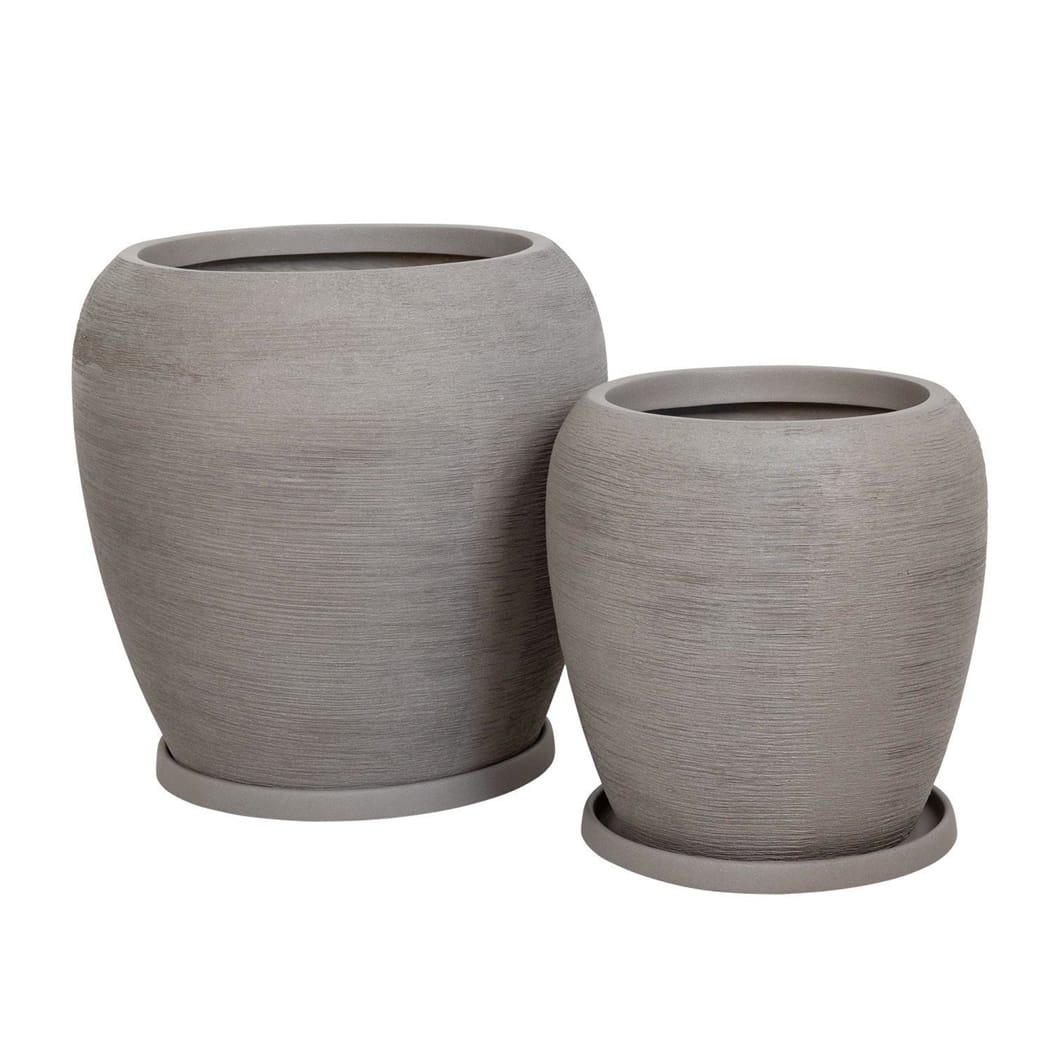 Leveche Planter in Pebble - Image 3