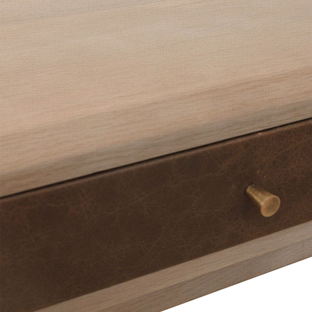 Memphis Oak Console in Mocha - Image 3