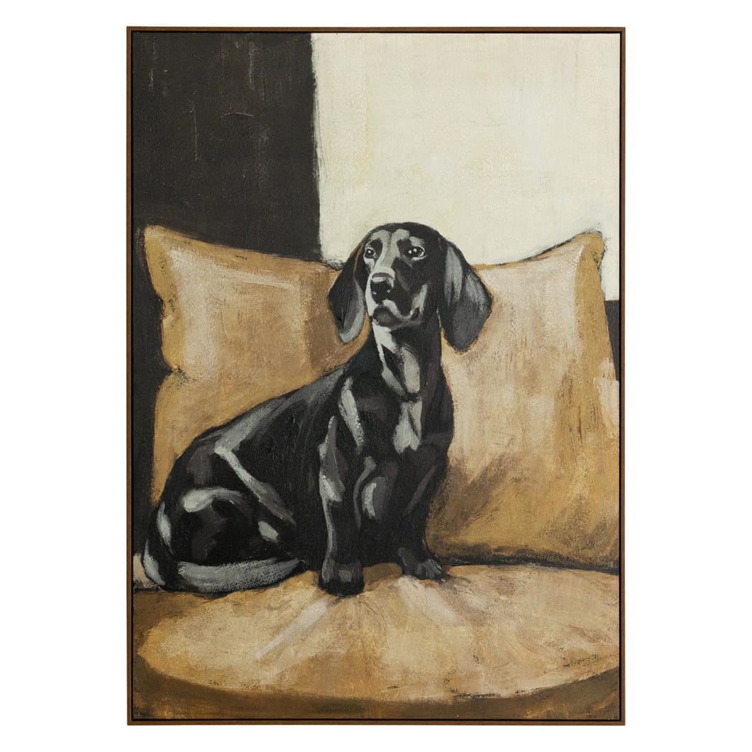 Couch Patrol Wall Art in Noir