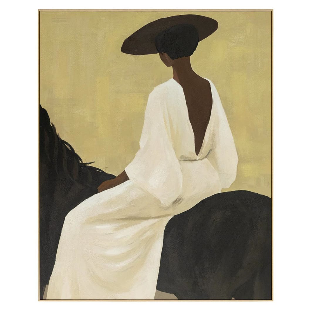 Her Own Way Wall Art in Silk