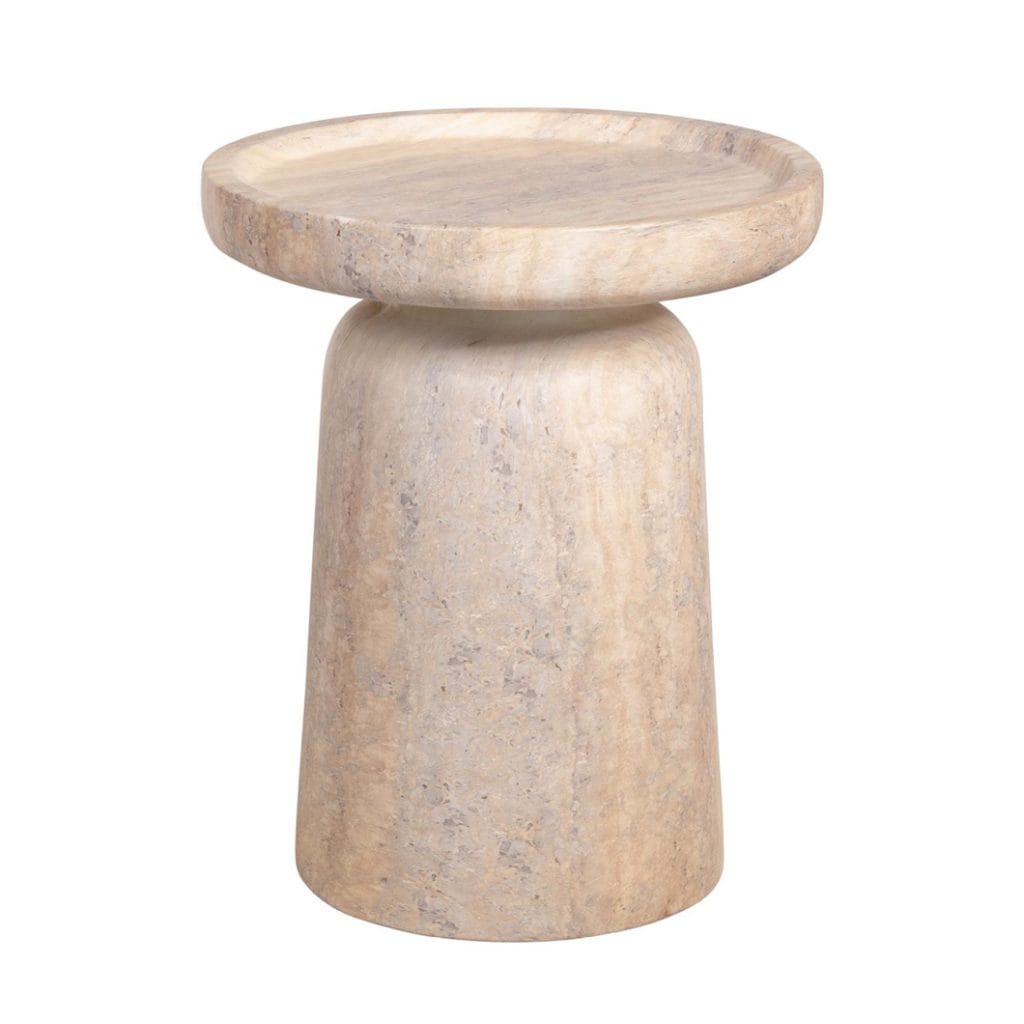Pearl Side Table in Beach