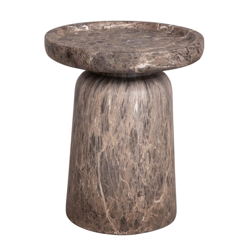 Pearl Side Table in Cliff