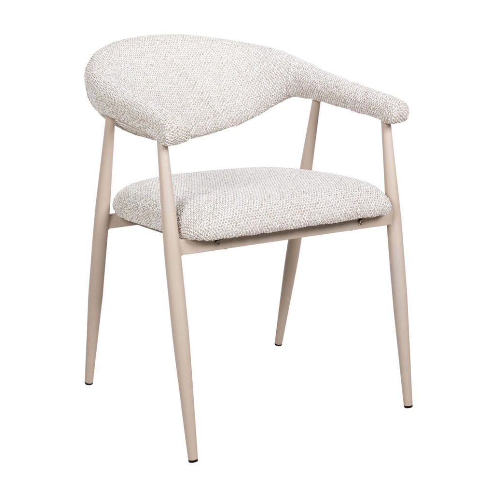 Yvette Dining Chair in Oats