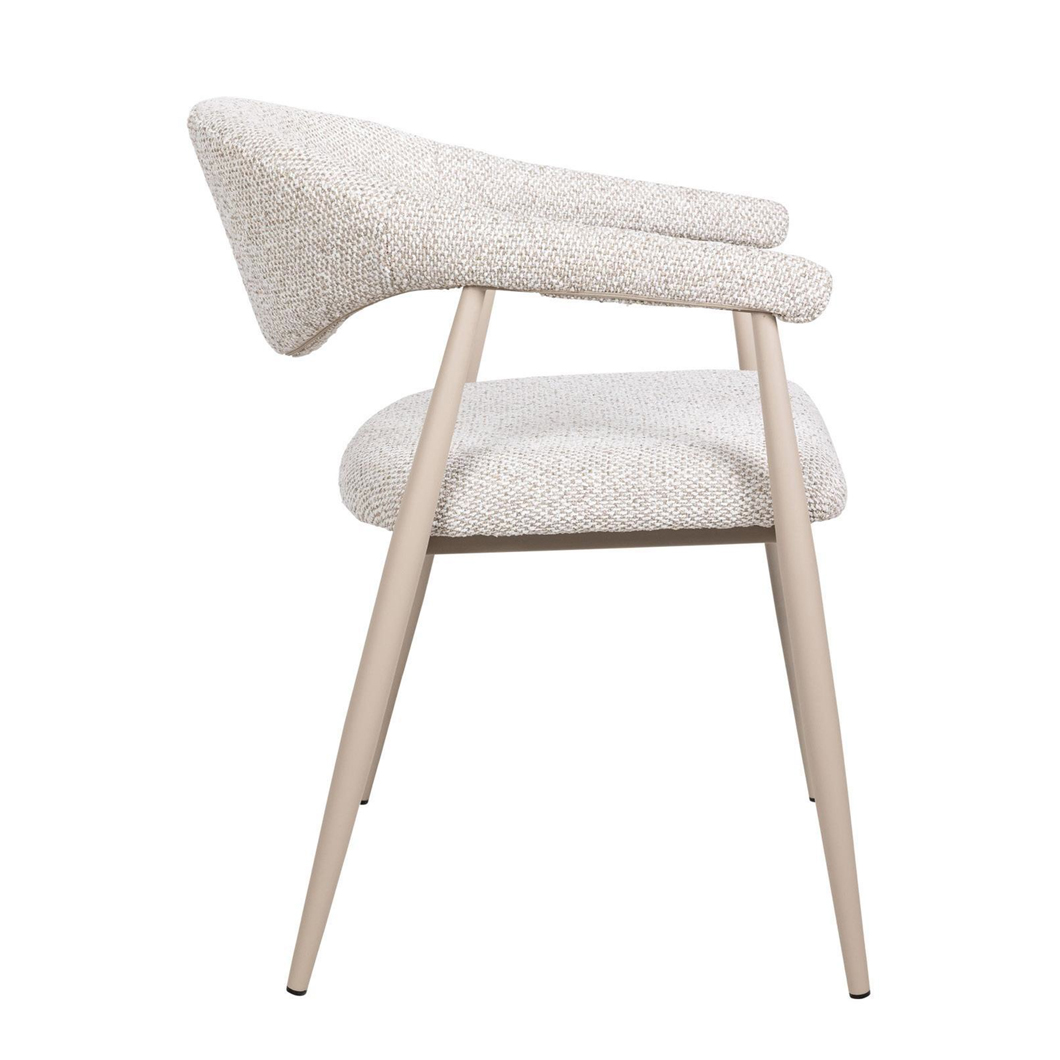 Yvette Dining Chair in Oats - Image 3