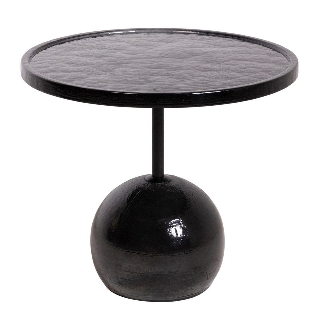 Dew Drops Glass Coffee Table in Dusk